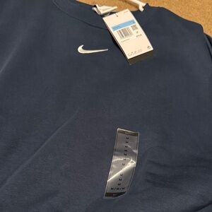 Nike Women's Phoenix Long Sleeve Top in Navy